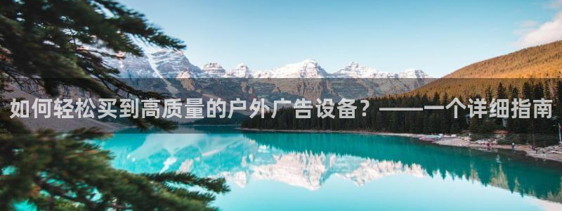 杏宇平台主管：如何轻松买到高质量的户外广告设备？——一个详细指南